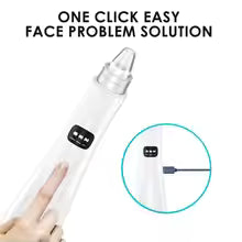 Face Vacuum Suction Blackhead Remover – Electric Deep Pore Cleaner & Facial Cleansing Tool for Nose & Skin Care