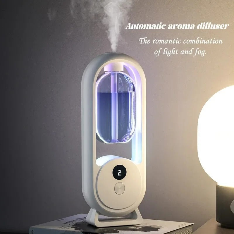 Rechargeable 5-Mode Essential Oil Diffuser – 50ml Aromatic Air Freshener