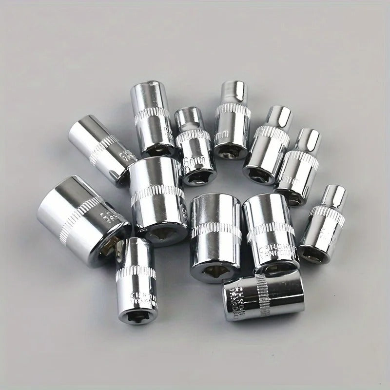 46-piece Professional Socket Wrench Tool Set | Bike Tool Kit | Car Tool Kit